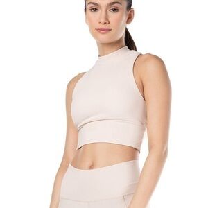 Kyodan GRIFFINTOWN RIBBED MOCK NECK BRA TOP